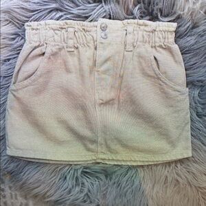 Stylish Cream Kids Skirt